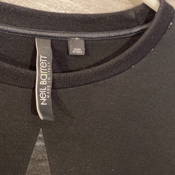 Neil Barrett Geometric 3 Point Star Viscose Sweatshirt - Picture 3 of 16